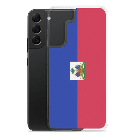 Coque samsung drapeau d’haïti souple antichoc résistante