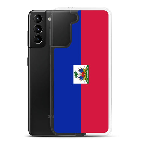 Coque samsung drapeau d’haïti souple antichoc résistante