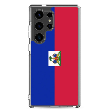 Coque samsung drapeau d’haïti souple antichoc résistante