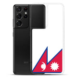 Coque Téléphone Drapeau du Népal - Pixelforma