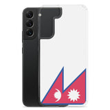 Coque Téléphone Drapeau du Népal - Pixelforma