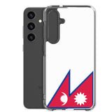 Coque Téléphone Drapeau du Népal - Pixelforma