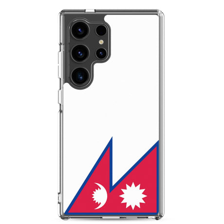 Coque Téléphone Drapeau du Népal - Pixelforma