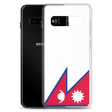 Coque Téléphone Drapeau du Népal - Pixelforma