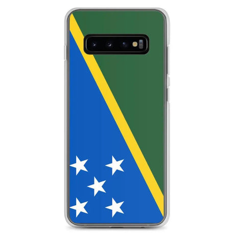 Coque samsung drapeau salomon souple antichoc résistante