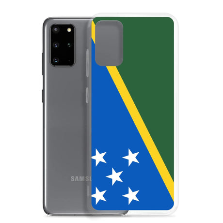 Coque samsung drapeau salomon souple antichoc résistante