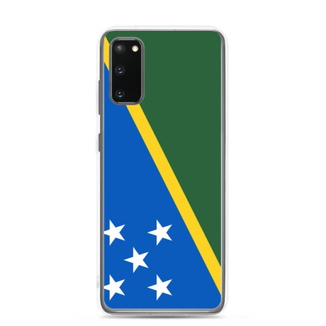 Coque samsung drapeau salomon souple antichoc résistante