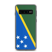 Coque samsung drapeau salomon souple antichoc résistante