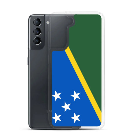 Coque samsung drapeau salomon souple antichoc résistante