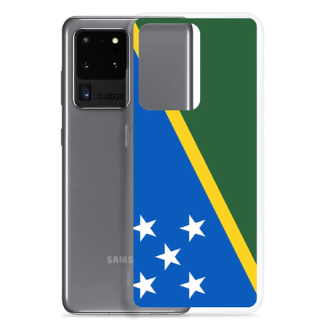 Coque samsung drapeau salomon souple antichoc résistante