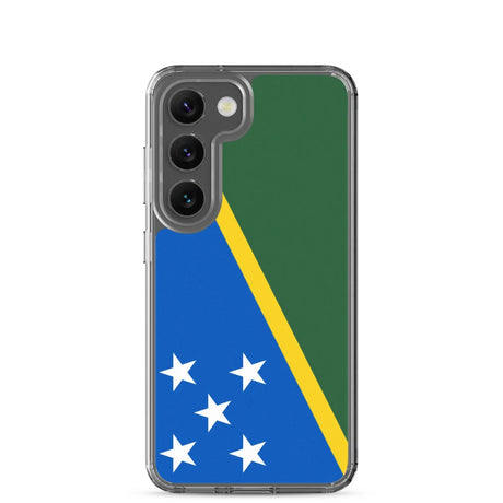 Coque samsung drapeau salomon souple antichoc résistante