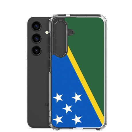 Coque samsung drapeau salomon souple antichoc résistante