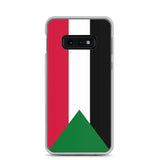 Coque samsung drapeau soudan souple antichoc resistant