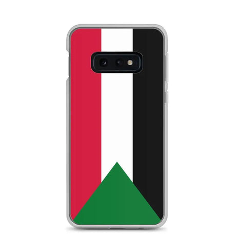 Coque samsung drapeau soudan souple antichoc resistant