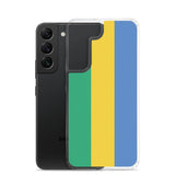 Coque samsung gabon souple antichoc motif drapeau