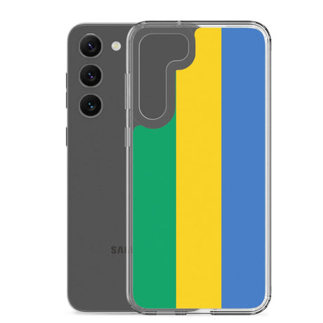 Coque samsung gabon souple antichoc motif drapeau