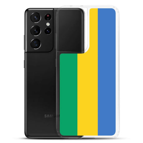 Coque samsung gabon souple antichoc motif drapeau