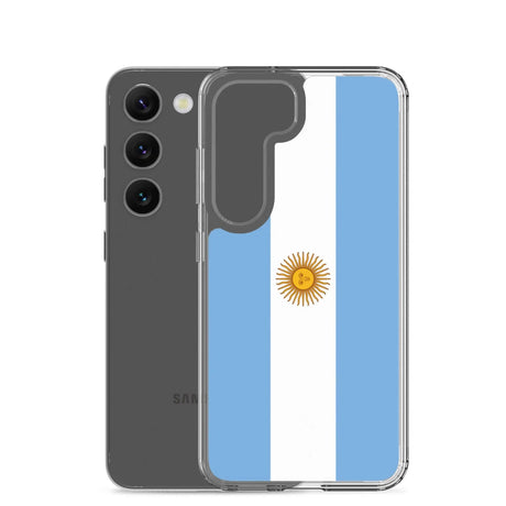 Coque samsung galaxy argentine souple antichoc résistante