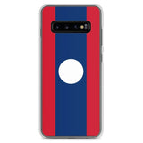 Coque samsung galaxy drapeau laos souple antichoc résistante