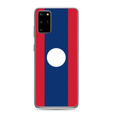 Coque samsung galaxy drapeau laos souple antichoc résistante
