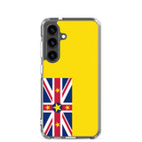 Coque samsung galaxy drapeau niue souple antichoc résistante