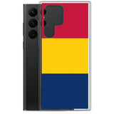 Coque samsung galaxy drapeau tchad souple antichoc