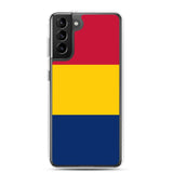 Coque samsung galaxy drapeau tchad souple antichoc
