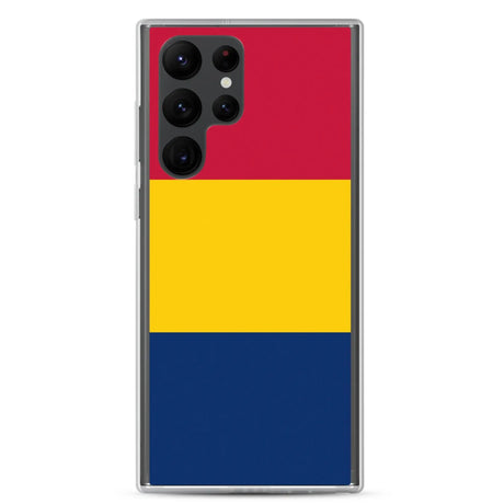 Coque samsung galaxy drapeau tchad souple antichoc