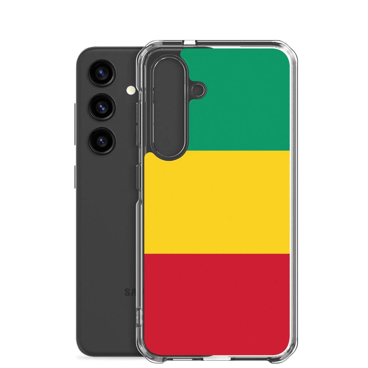 Coque samsung guinée souple antichoc pour galaxy s23 s22 s21