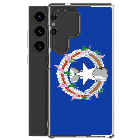 Coque samsung îles mariannes du nord souple antichoc
