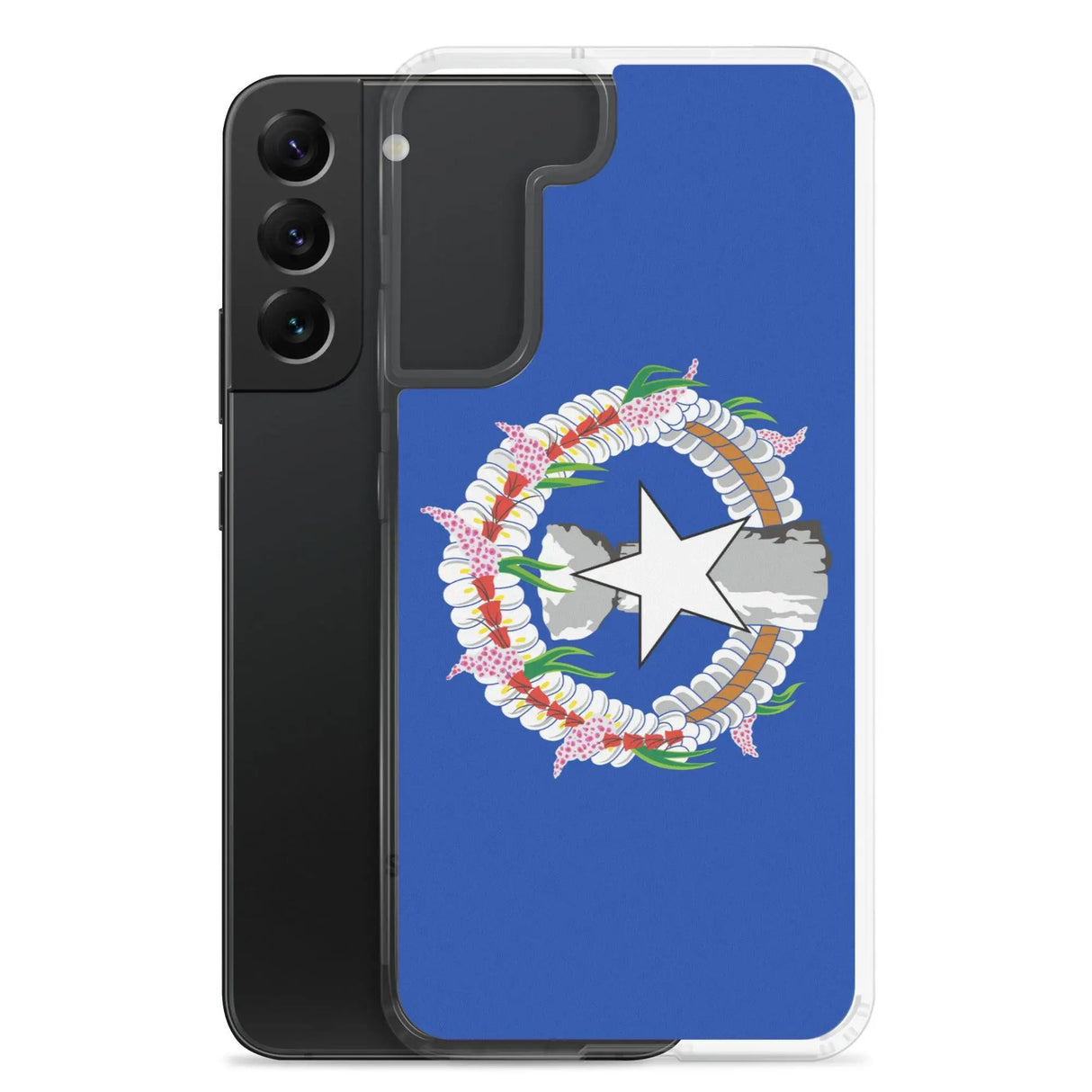 Coque samsung îles mariannes du nord souple antichoc