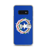 Coque samsung îles mariannes du nord souple antichoc