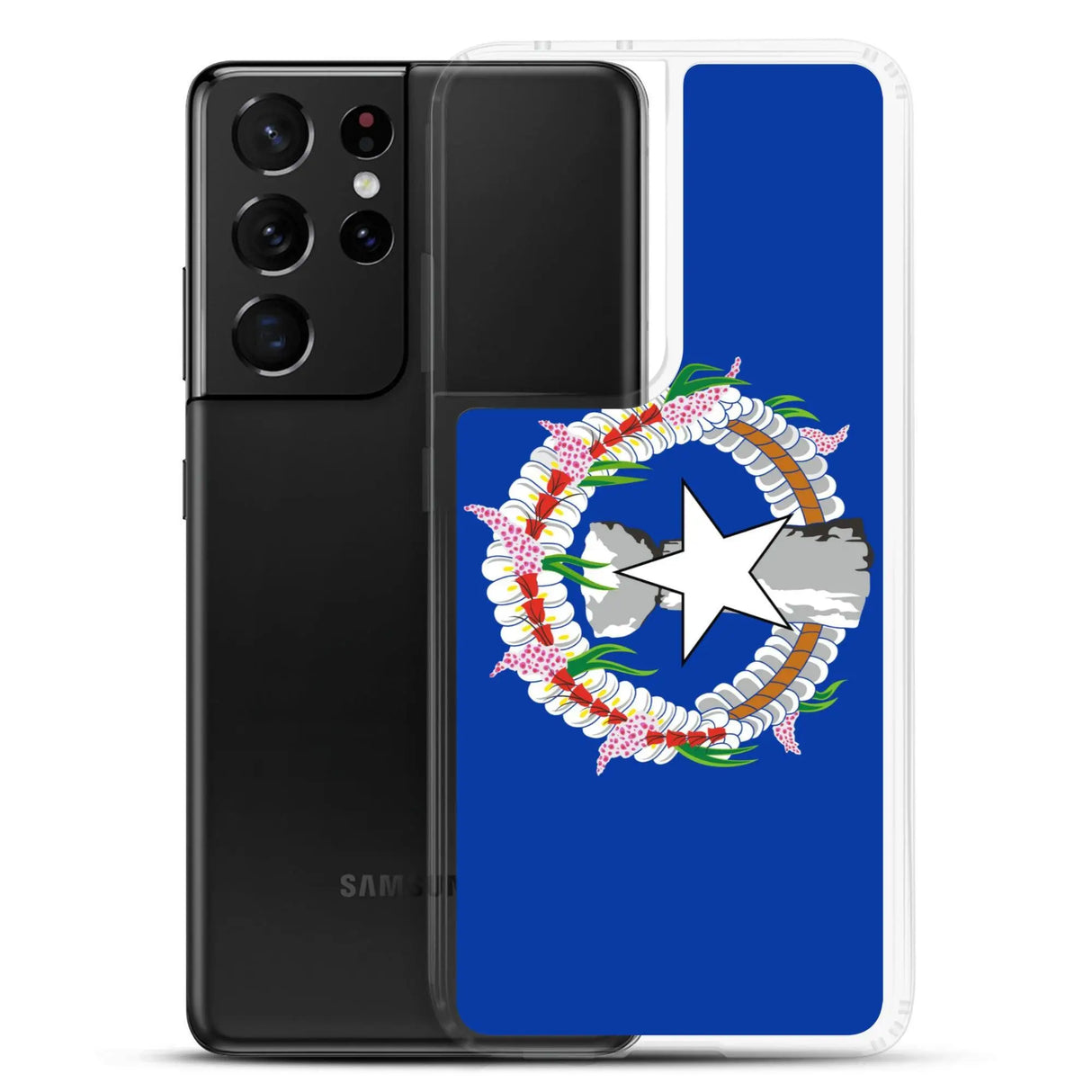 Coque samsung îles mariannes du nord souple antichoc