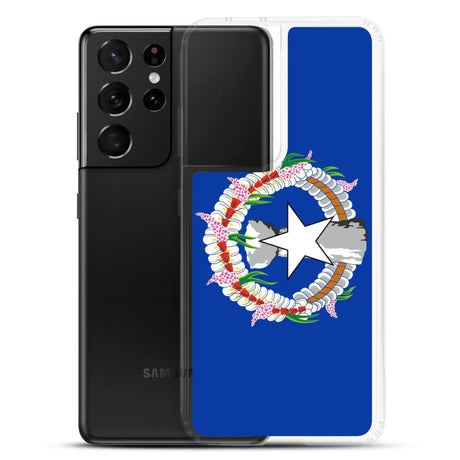 Coque samsung îles mariannes du nord souple antichoc