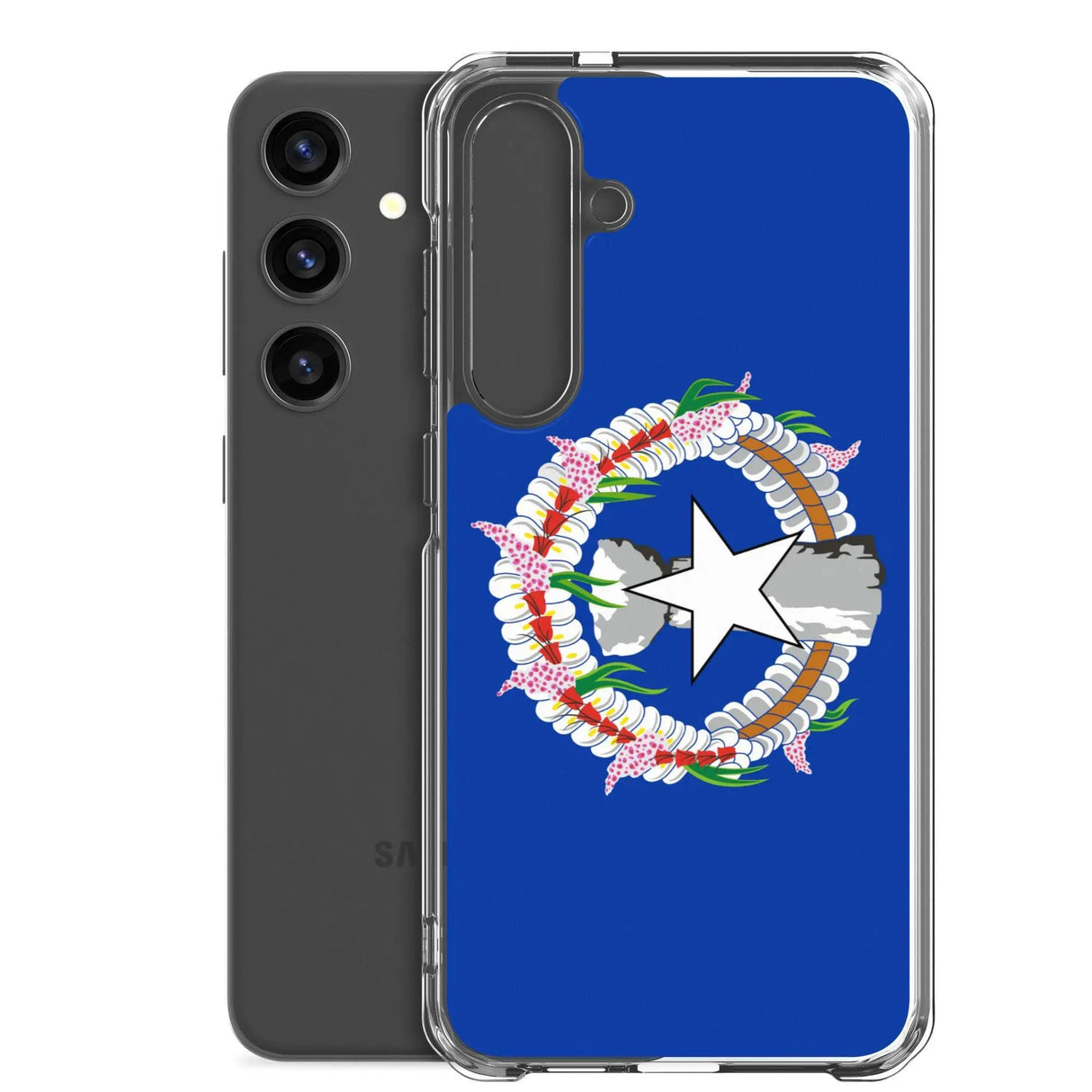 Coque samsung îles mariannes du nord souple antichoc
