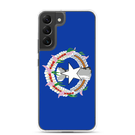 Coque samsung îles mariannes du nord souple antichoc