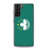 Coque samsung macao souple antichoc motif drapeau