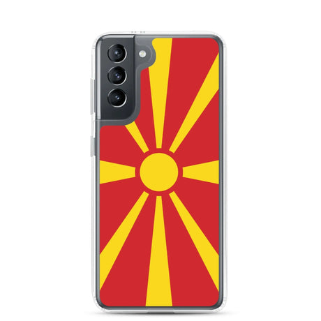 Coque samsung macédoine du nord souple antichoc