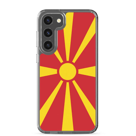 Coque samsung macédoine du nord souple antichoc