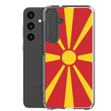 Coque samsung macédoine du nord souple antichoc