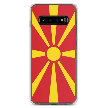 Coque samsung macédoine du nord souple antichoc