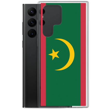 Coque samsung mauritanie souple antichoc motif drapeau