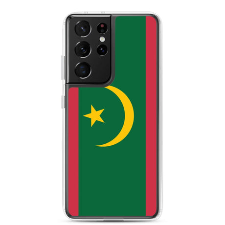 Coque samsung mauritanie souple antichoc motif drapeau