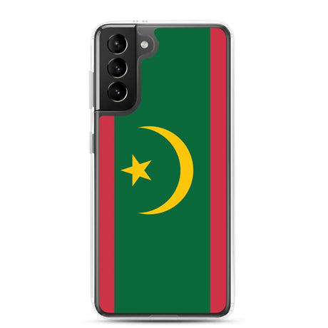 Coque samsung mauritanie souple antichoc motif drapeau