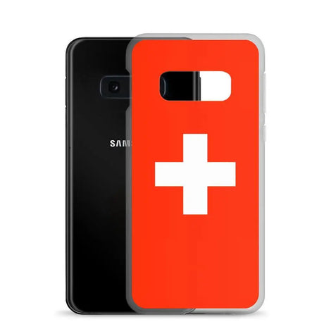 Coque samsung suisse souple antichoc motif drapeau armoiries