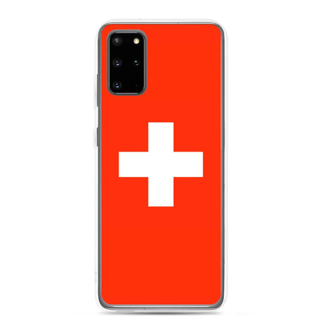 Coque samsung suisse souple antichoc motif drapeau armoiries