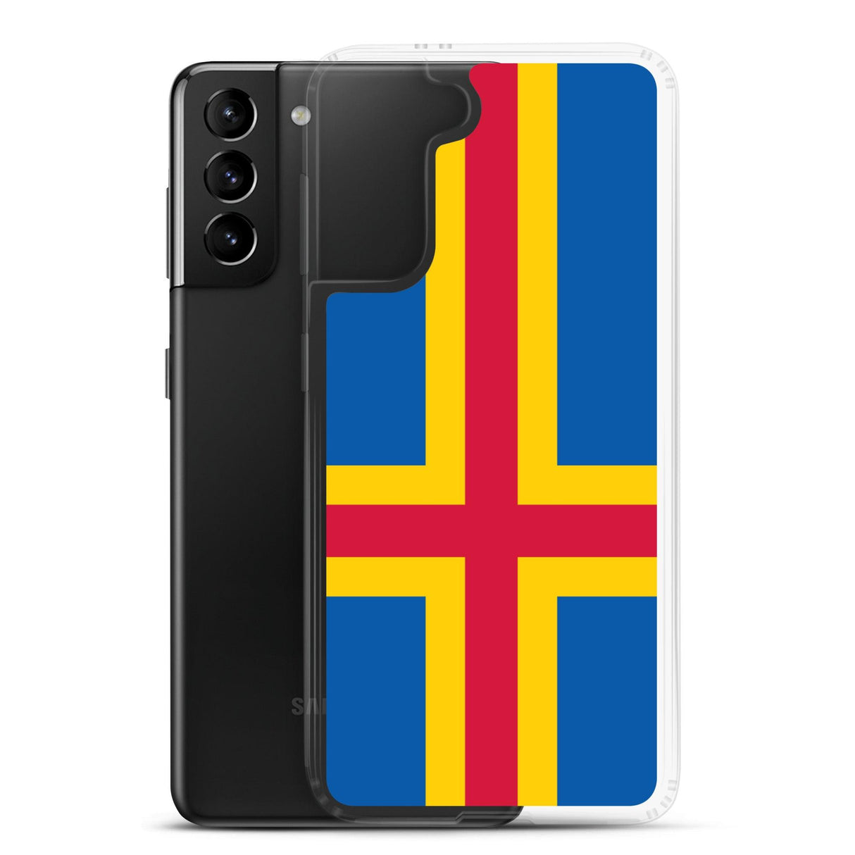 Coque Téléphone Drapeau d'Åland - Pixelforma