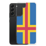 Coque Téléphone Drapeau d'Åland - Pixelforma