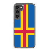 Coque Téléphone Drapeau d'Åland - Pixelforma