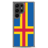 Coque Téléphone Drapeau d'Åland - Pixelforma